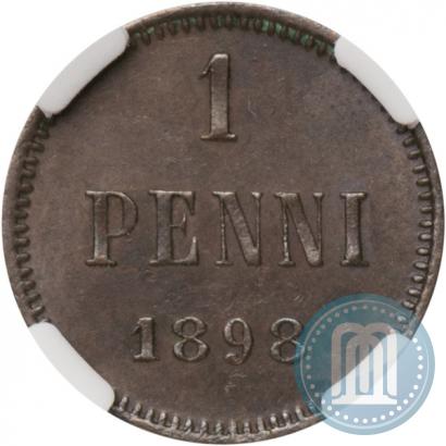 Picture 1 penni 1898 year  