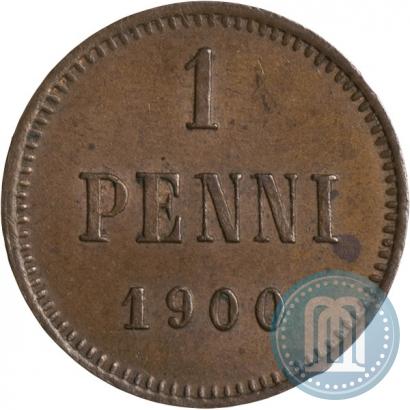 Picture 1 penni 1900 year  