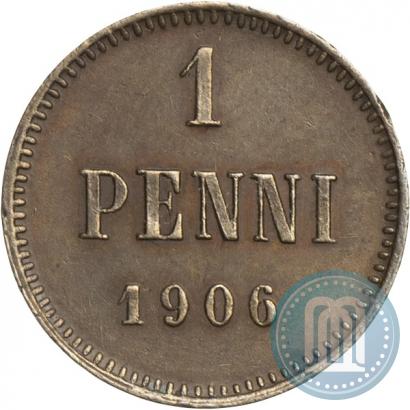 Picture 1 penni 1906 year  