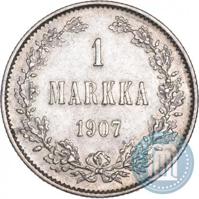 Picture 1 markka 1907 year L 