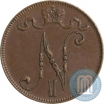 Picture 5 pennia 1913 year  