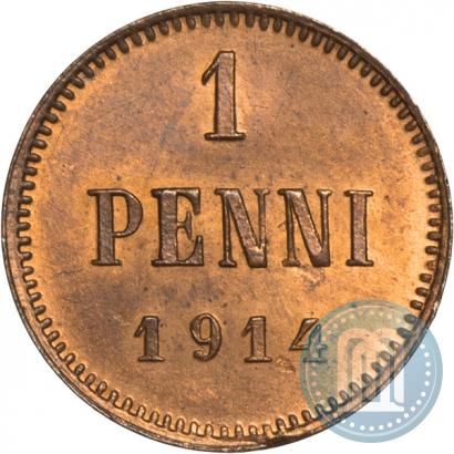 Picture 1 penni 1914 year  