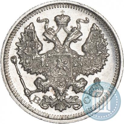 Фото 20 копеек 1915 года ВС 