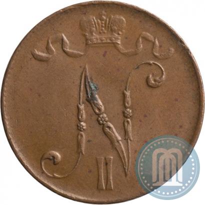 Picture 5 pennia 1915 year  