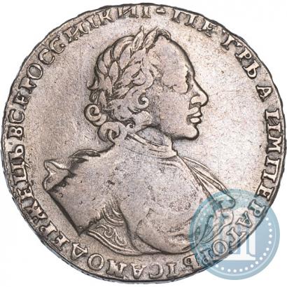 Фото 1 рубль 1722 года  