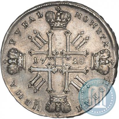 Picture 1 rouble 1728 year  "Type of 1728"