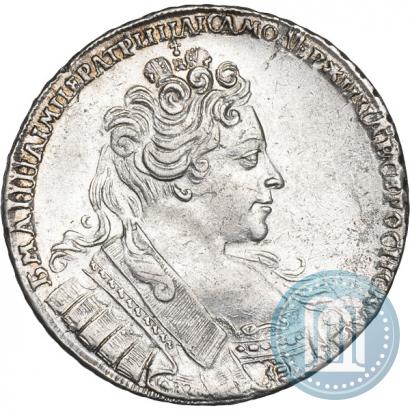 Фото 1 рубль 1731 года  