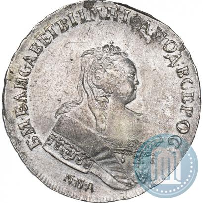 Picture 1 rouble 1745 year ММД 