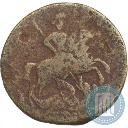 Picture 1 kopeck 1758 year  