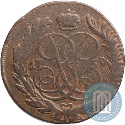 Picture 5 kopecks 1759 year ММ 