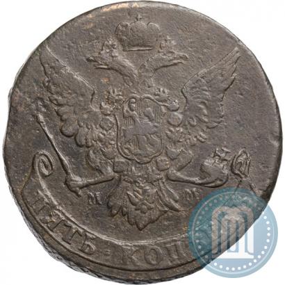 Picture 5 kopecks 1761 year ММ 