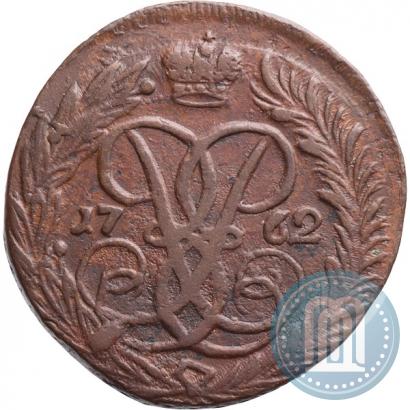 Picture 2 kopecks 1762 year  