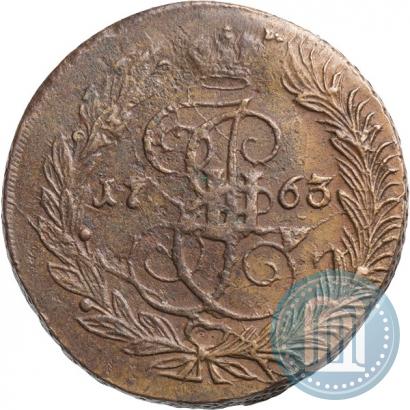 Picture 5 kopecks 1763 year ЕМ 