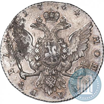 Picture 1 rouble 1764 year ММД-EI 
