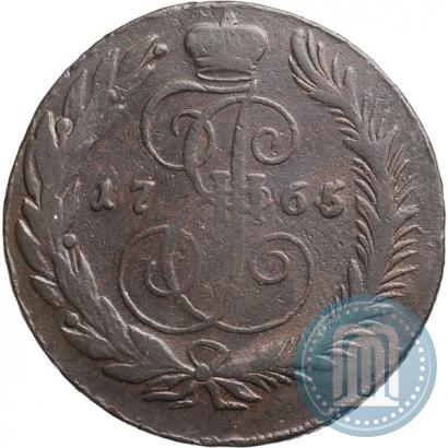 Фото 5 копеек 1765 года СМ 