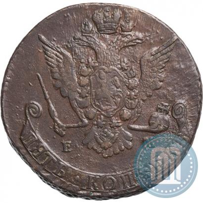 Picture 5 kopecks 1768 year ЕМ 