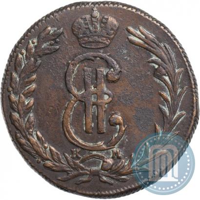 Фото 2 копейки 1769 года КМ 