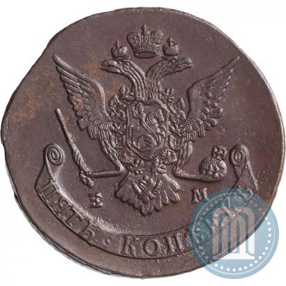 Фото 5 копеек 1770 года ЕМ 