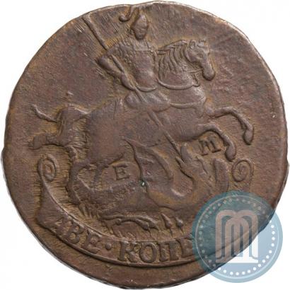 Picture 2 kopecks 1771 year ЕМ 