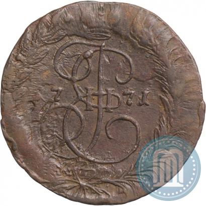 Picture 2 kopecks 1771 year ЕМ 