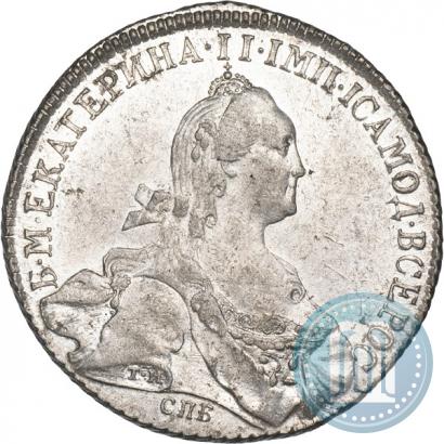 Picture 1 rouble 1773 year СПБ-ЯЧ-Т.И. 