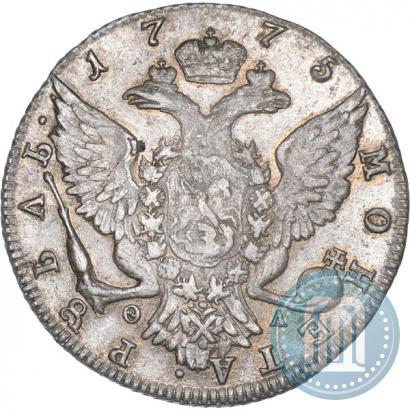 Фото 1 рубль 1775 года СПБ-ФЛ 