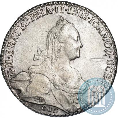 Picture 1 rouble 1776 year СПБ-ЯЧ 
