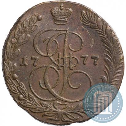 Фото 5 копеек 1777 года ЕМ 