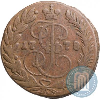 Фото 2 копейки 1778 года ЕМ 