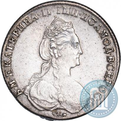 Picture 1 rouble 1781 year СПБ-ИЗ 