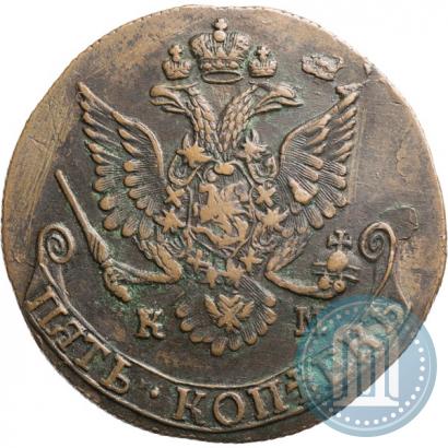 Picture 5 kopecks 1782 year КМ 