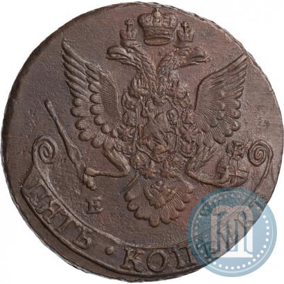 Picture 5 kopecks 1783 year ЕМ 