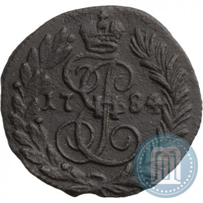 Фото Полушка 1784 года КМ 