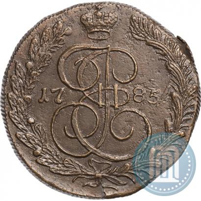 Фото 5 копеек 1785 года КМ 