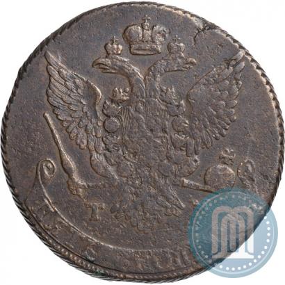 Picture 5 kopecks 1787 year ТМ 