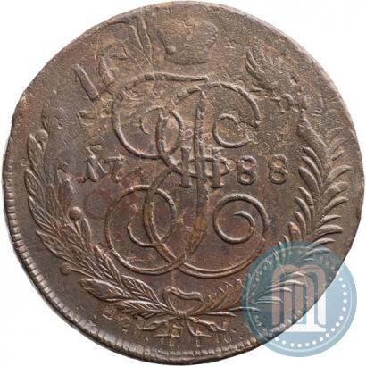 Picture 5 kopecks 1788 year ММ 