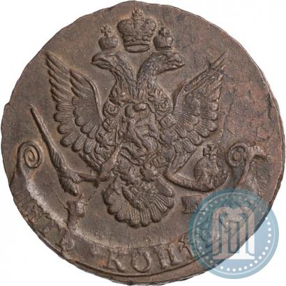 Picture 5 kopecks 1788 year ЕМ 