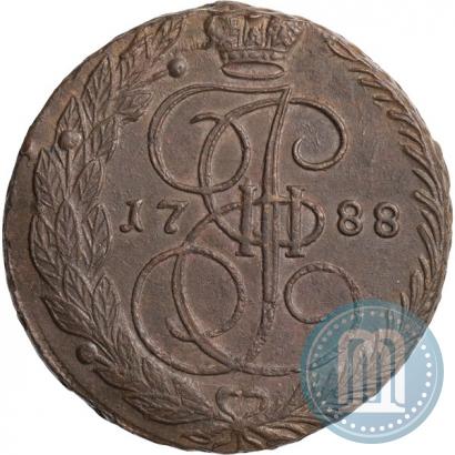 Picture 5 kopecks 1788 year ЕМ 