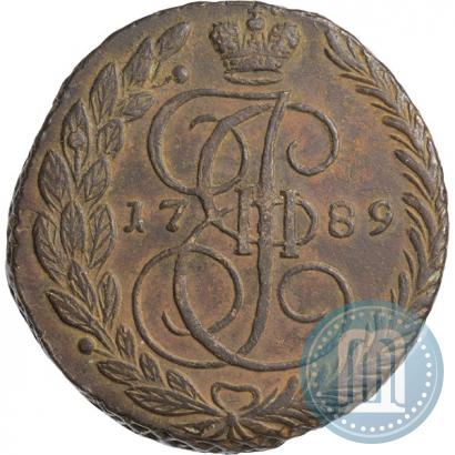 Picture 5 kopecks 1789 year ЕМ 