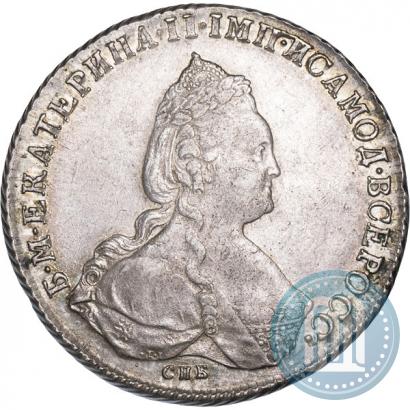 Фото 1 рубль 1790 года СПБ-ЯА 