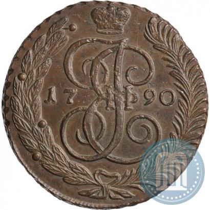 Фото 5 копеек 1790 года АМ 