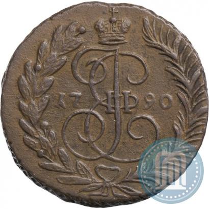 Фото 2 копейки 1790 года ЕМ 