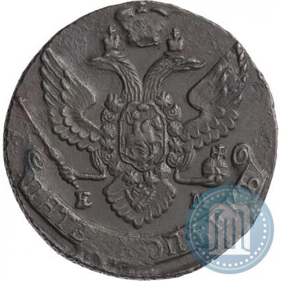Фото 5 копеек 1795 года ЕМ 