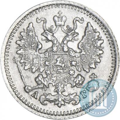 Фото 5 копеек 1886 года СПБ-АГ 