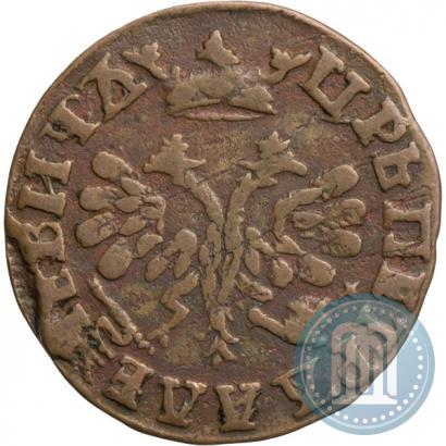 Фото Полушка 1707 года  