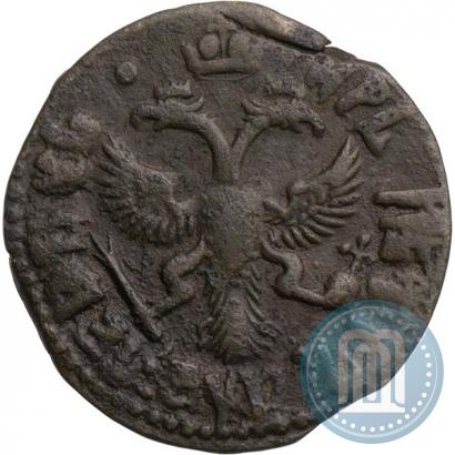 Фото Полушка 1707 года  