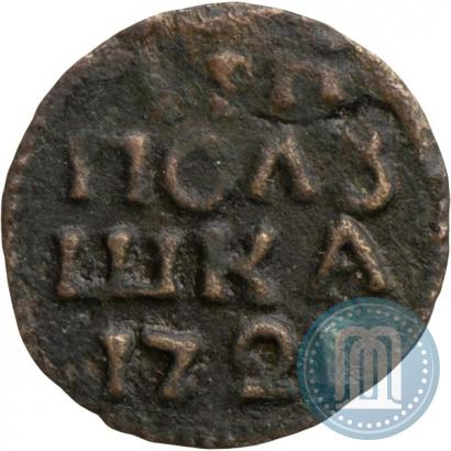 Фото Полушка 1721 года НД 