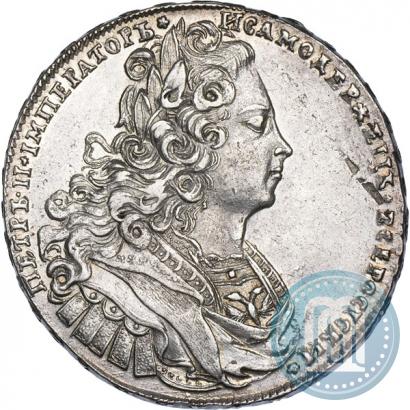 Picture 1 rouble 1727 year  "Moscow type"