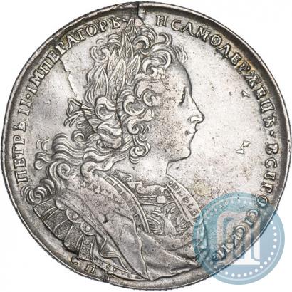 Picture 1 rouble 1727 year СПБ "Petersburg type"