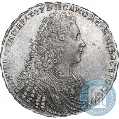 Фото 1 рубль 1729 года  "Тип 1728"